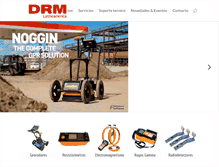 Tablet Screenshot of drmlatam.com